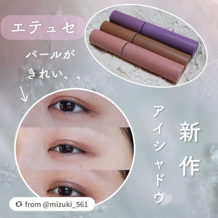 エテュセ アイエディション(リキッドカラー)/ettusais/リキッドアイシャドウを使ったクチコミ(1枚目)