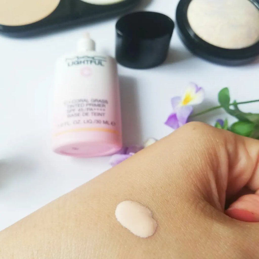 ライトフル Ｃ＋ティンティッド プライマーSPF45(PA++++)/M・A・C/化粧下地を使ったクチコミ（3枚目）