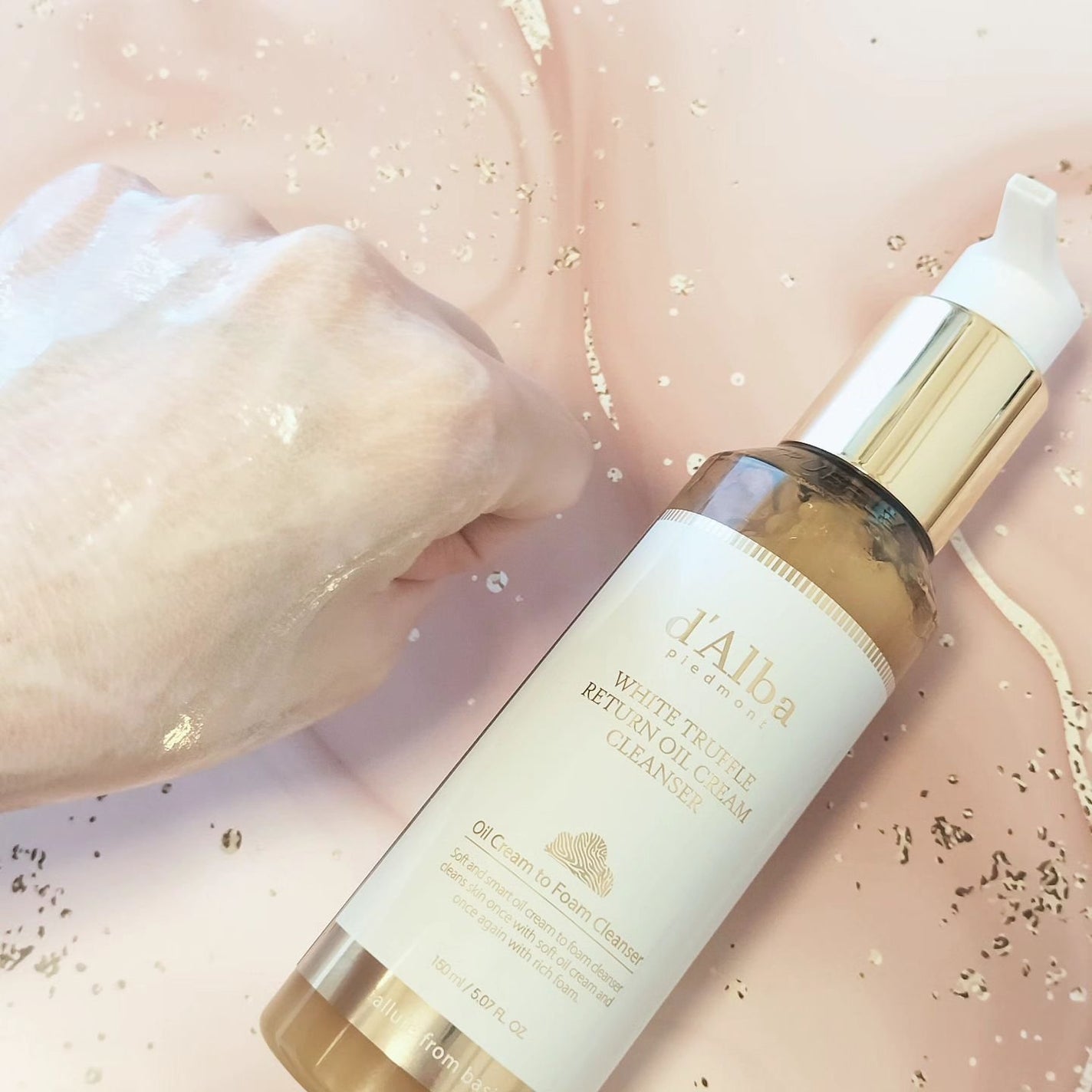 ホワイトトリュフリターンオイルクリームクレンザー/ダルバ/クレンジングを使ったクチコミ(4枚目)