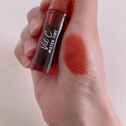 Vit C ウォーターティント/CathyDoll/リップティントを使ったクチコミ(3枚目)