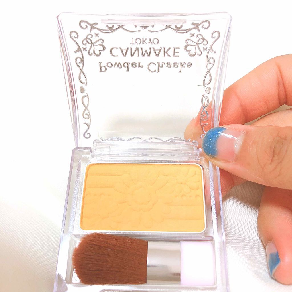 【旧品】パウダーチークス/キャンメイク/パウダーチークを使ったクチコミ(2枚目)