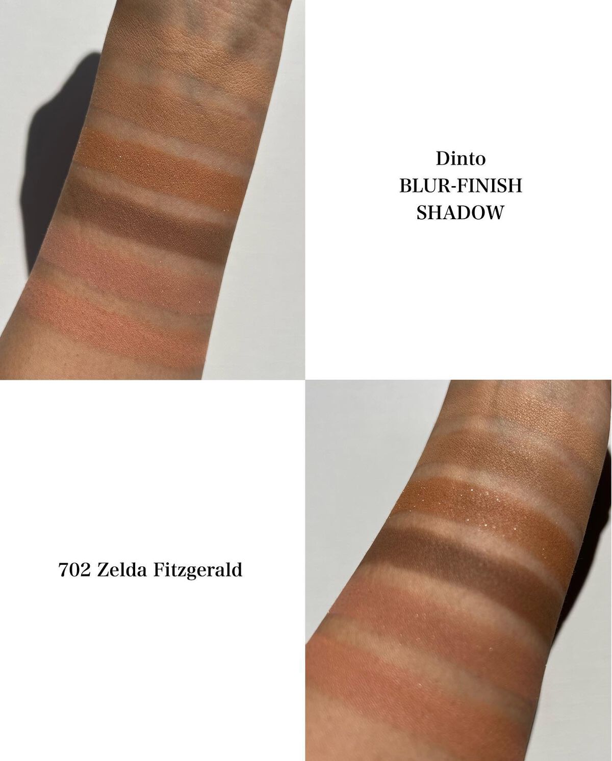 ブラーフィニシュシャドウパレット/Dinto/アイシャドウパレットを使ったクチコミ(3枚目)