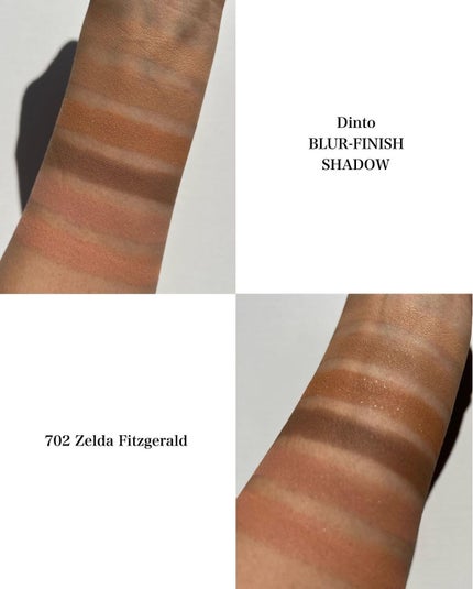 ブラーフィニシュシャドウパレット/Dinto/アイシャドウパレットを使ったクチコミ(3枚目)