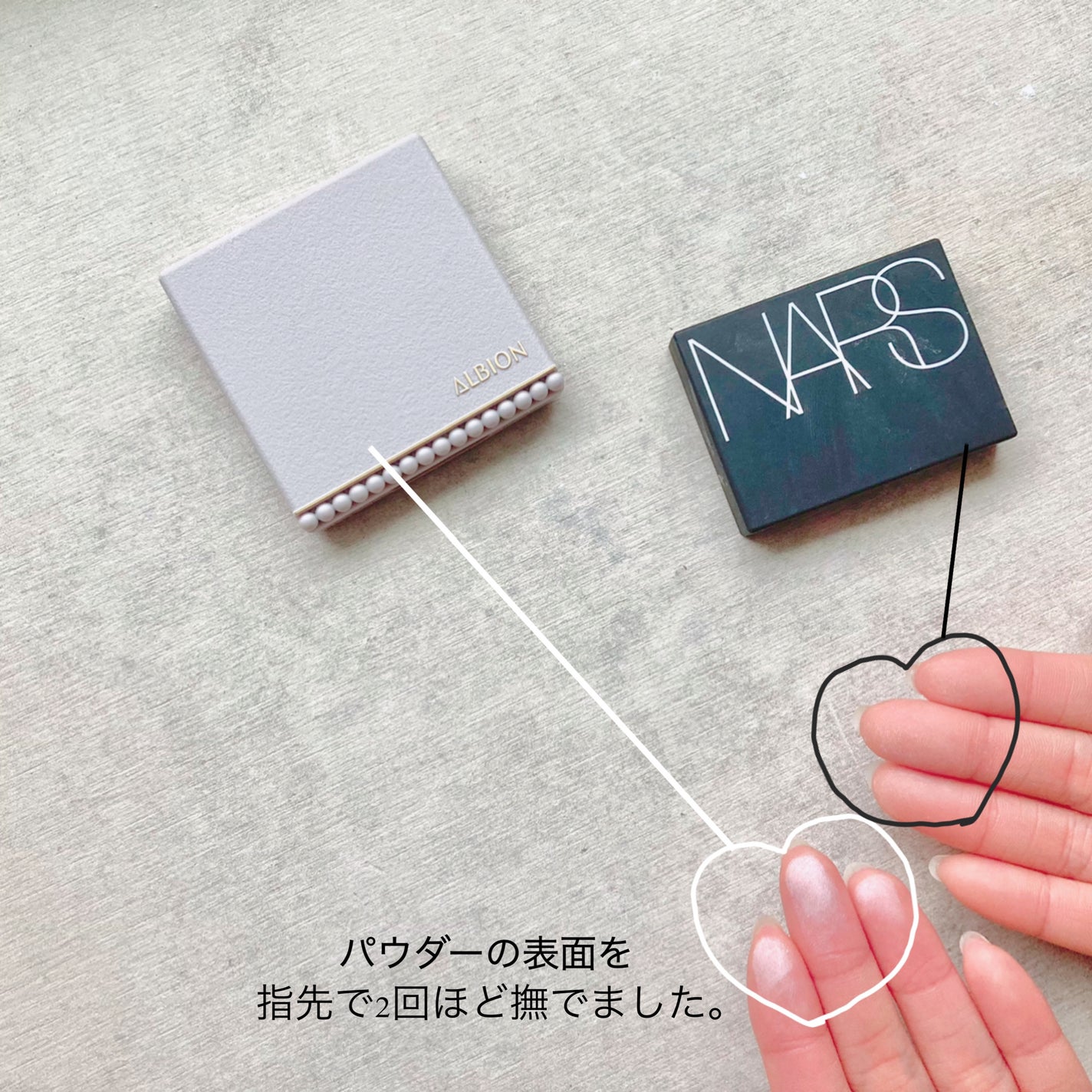 ライトリフレクティングセッティングパウダー プレスト N/NARS/プレストパウダーを使ったクチコミ(2枚目)
