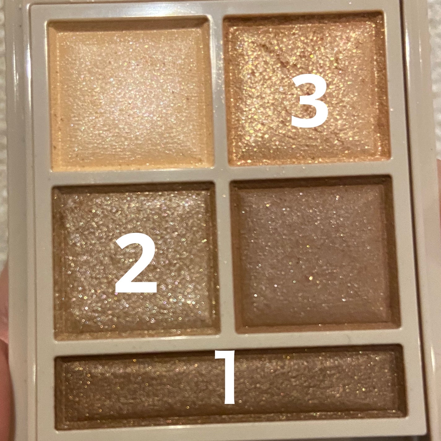 パノラマデザイン アイパレット/Visée/アイシャドウパレットを使ったクチコミ(2枚目)