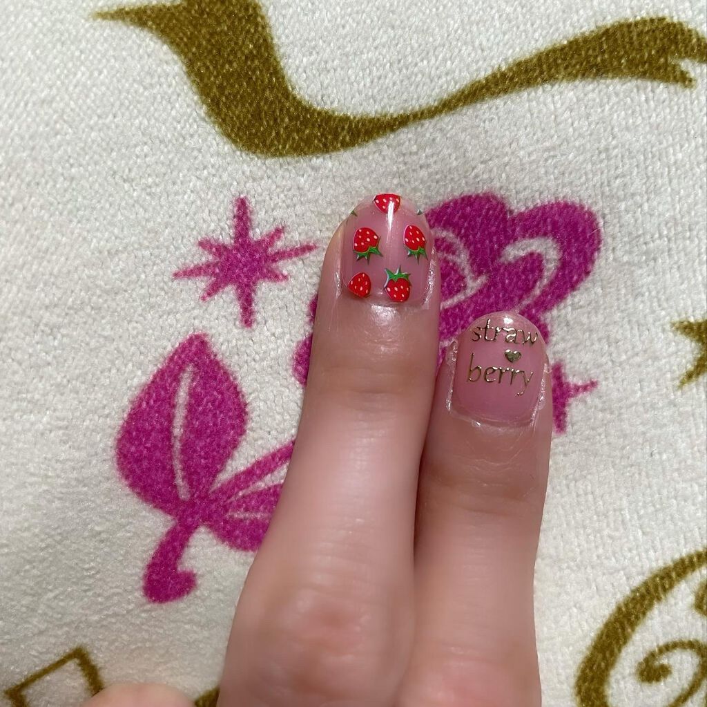 ネイルシール/Rakuten/ネイルシールを使ったクチコミ（3枚目）