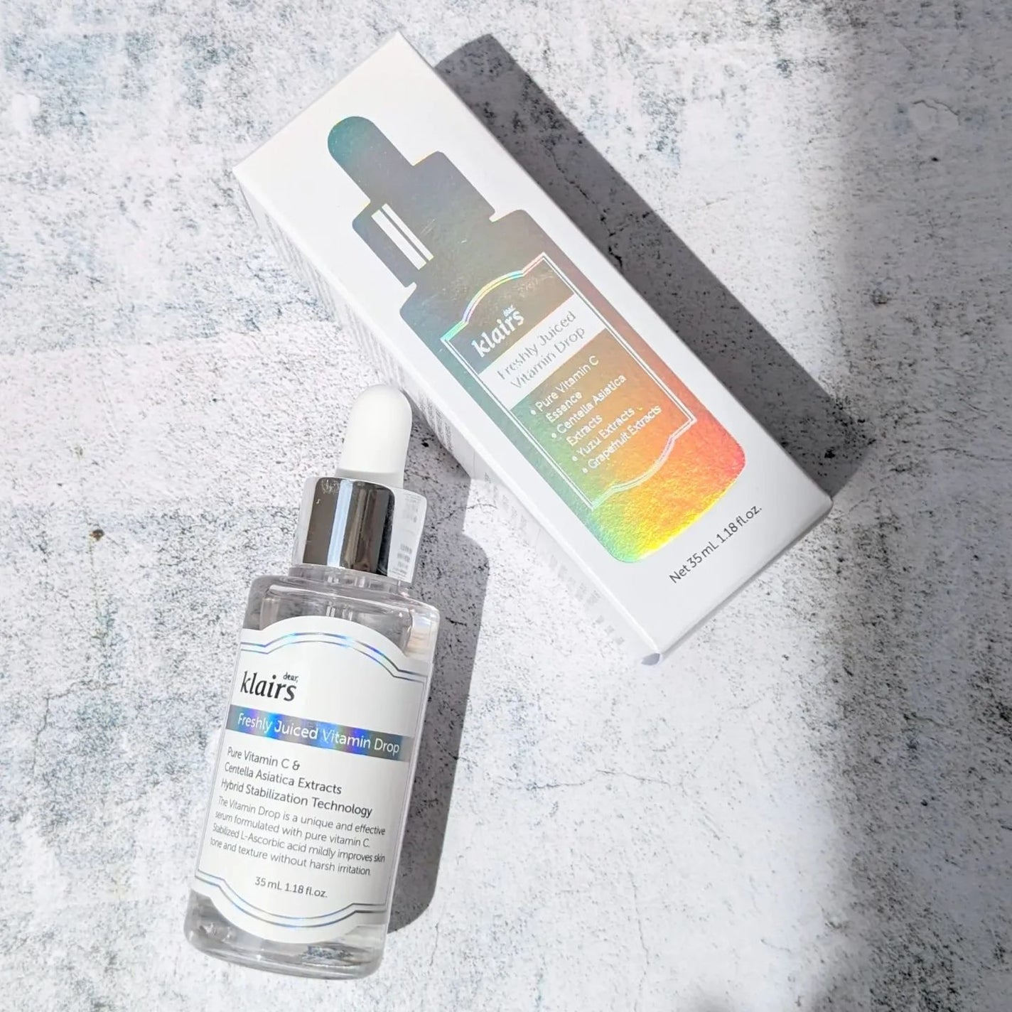 フレッシュリージュースドビタミンドロップ(35ml)/Klairs/美容液を使ったクチコミ(1枚目)