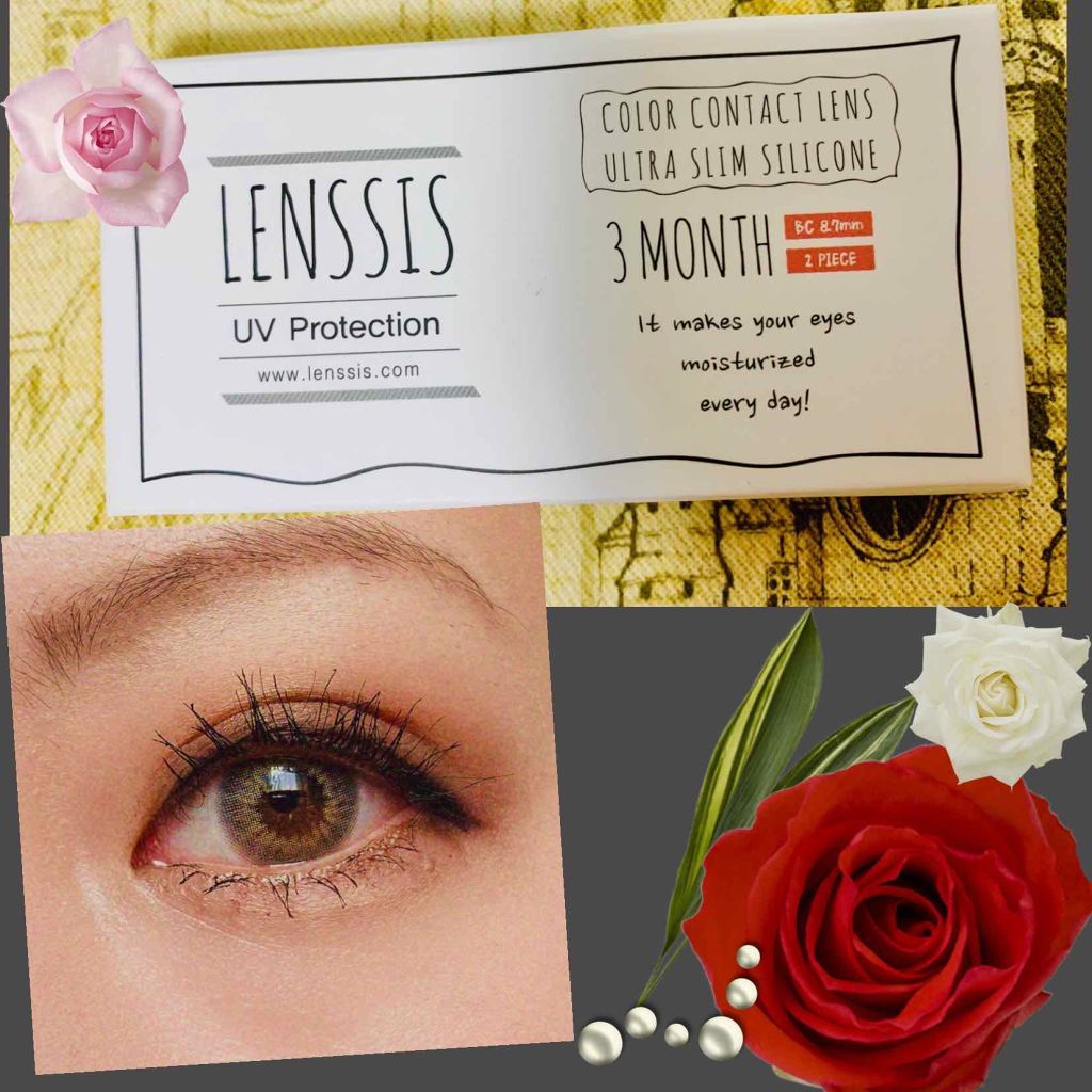 シンディーシリーズ/LENSSIS/カラーコンタクトレンズを使ったクチコミ(1枚目)