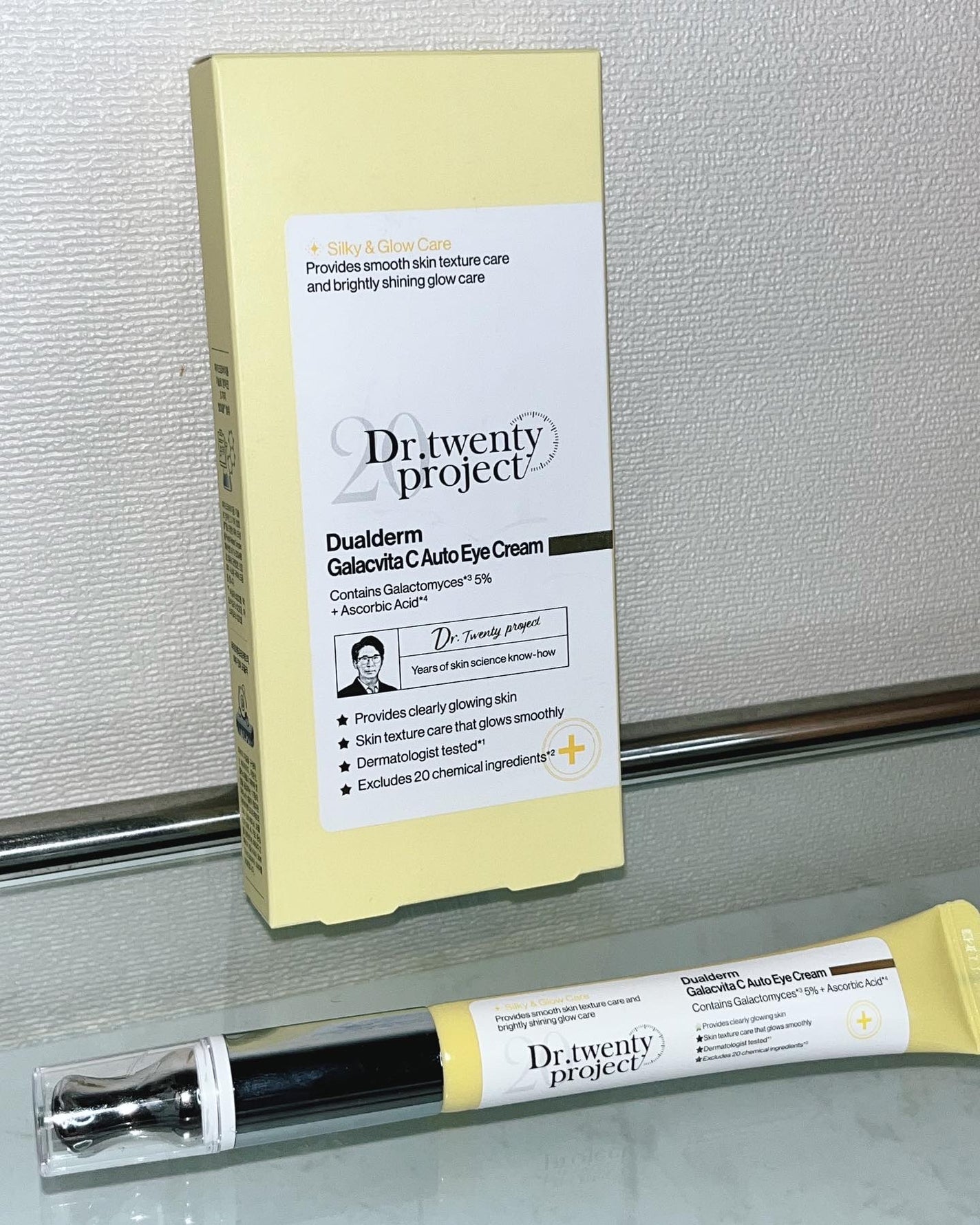 デュアルダムガーラックビタCオートアイクリーム/Dr.Twenty Project/アイケア・アイクリームを使ったクチコミ(4枚目)