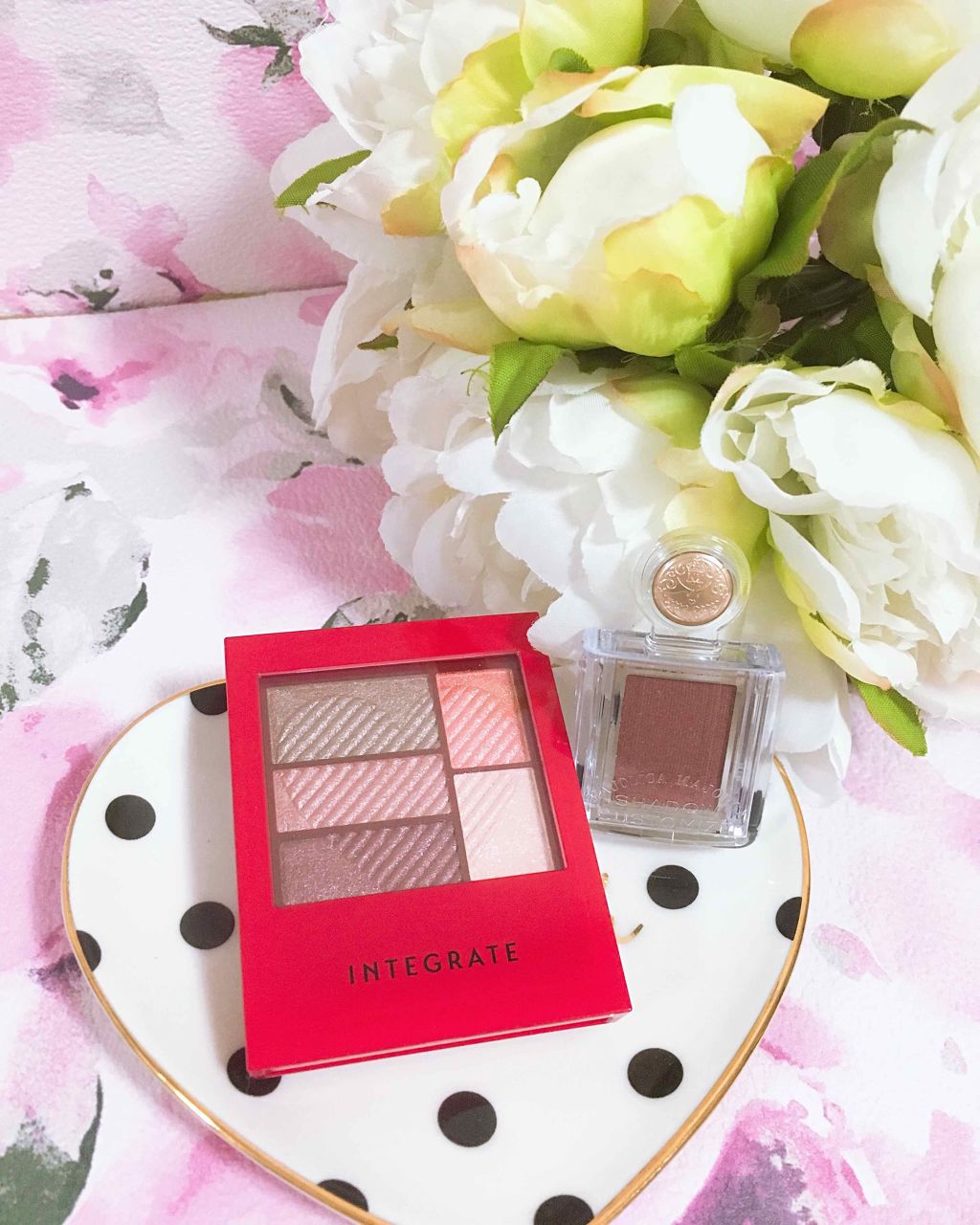 トリプルレシピアイズ/インテグレート/アイシャドウパレットを使ったクチコミ（1枚目）