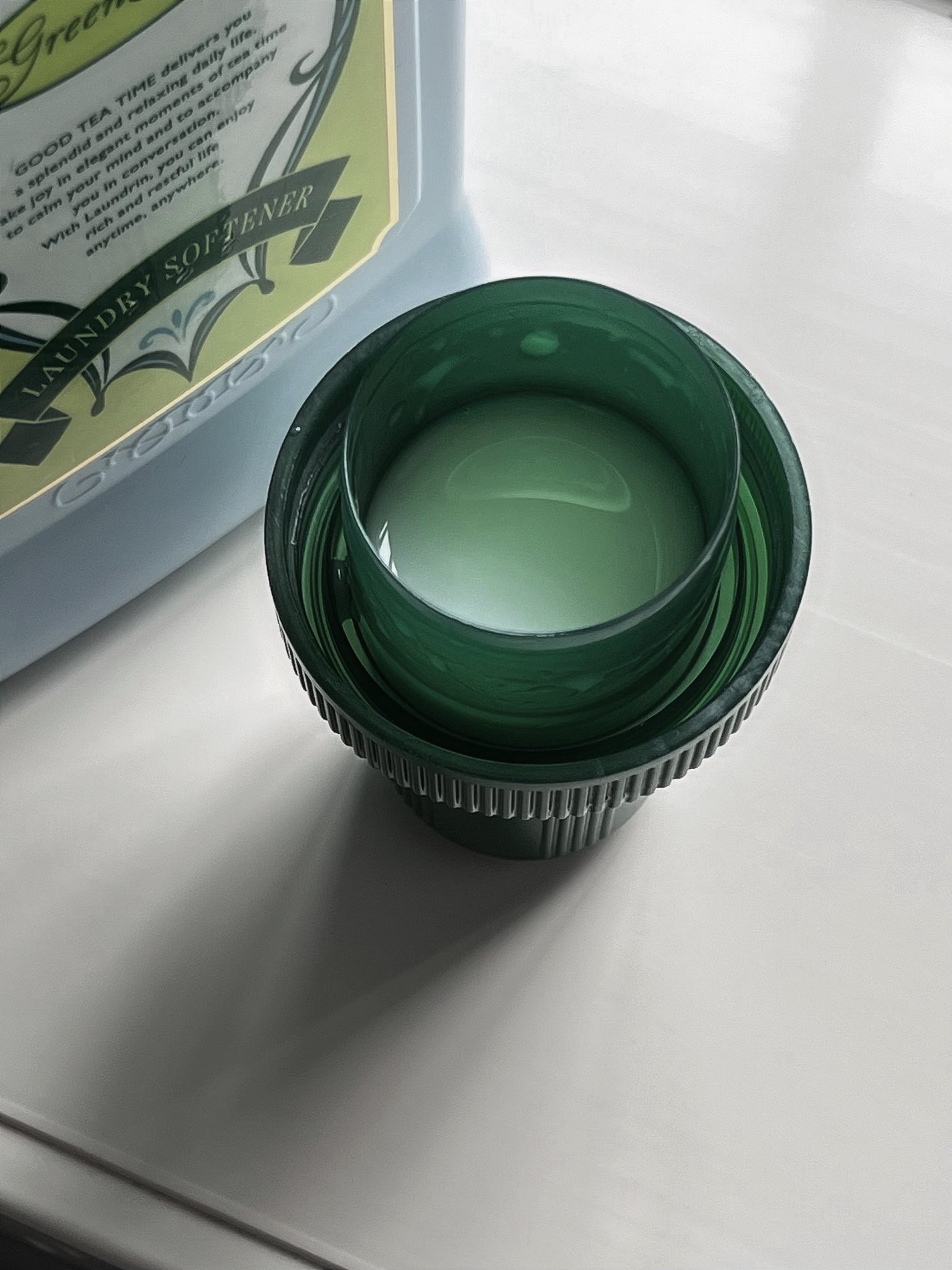 柔軟剤 グッドティータイム グリーンティーの香り/ランドリン/柔軟剤を使ったクチコミ(4枚目)