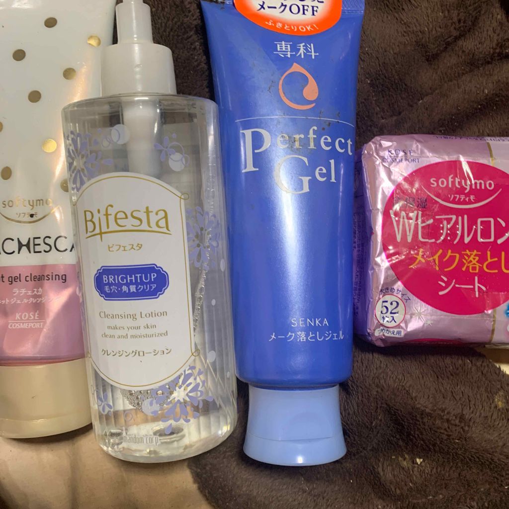 ソフティモ メイク落としシート (ヒアルロン酸)/ソフティモ/クレンジングシートを使ったクチコミ(1枚目)