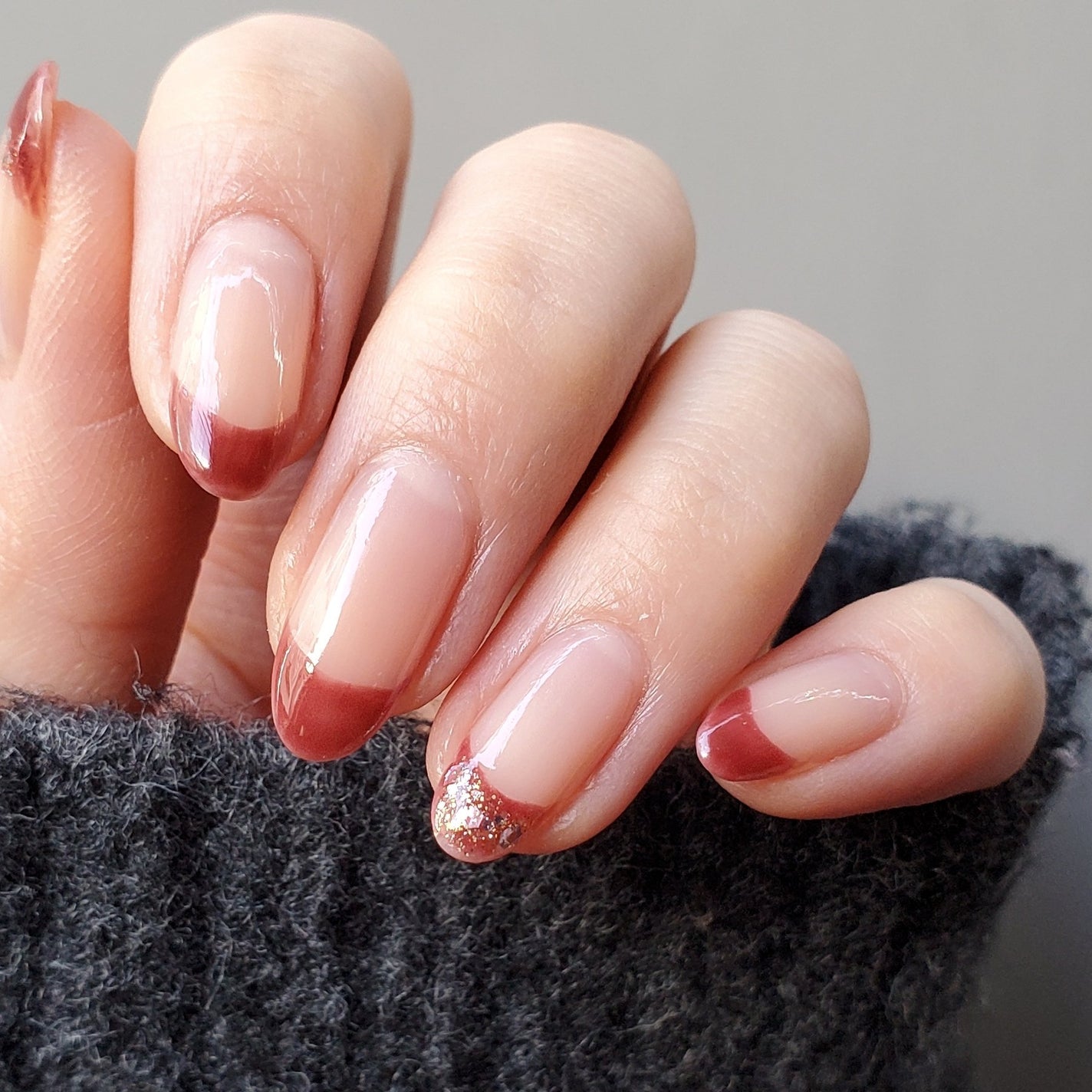 グロッシーコート/スキューズミー/オールインワンネイルを使ったクチコミ(2枚目)