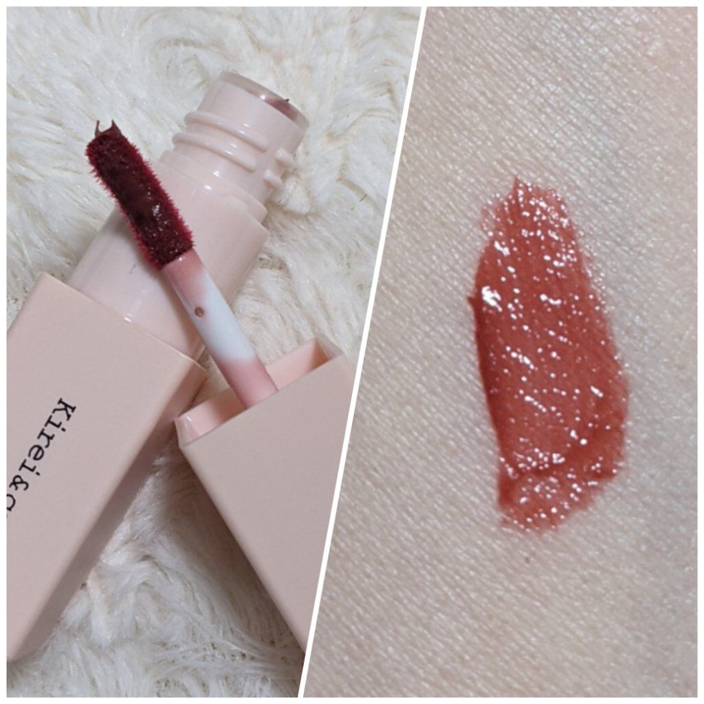 ルージュリップティント 03 レディプラム/Kirei&co./口紅を使ったクチコミ（2枚目）