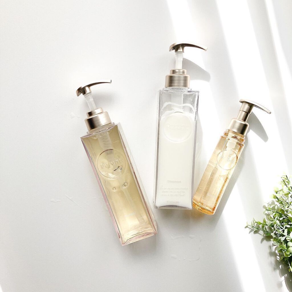 プルント モイストリッチ美容液シャンプー/モイストリッチリペア美容液トリートメント/Purunt./市販シャンプーを使ったクチコミ(1枚目)