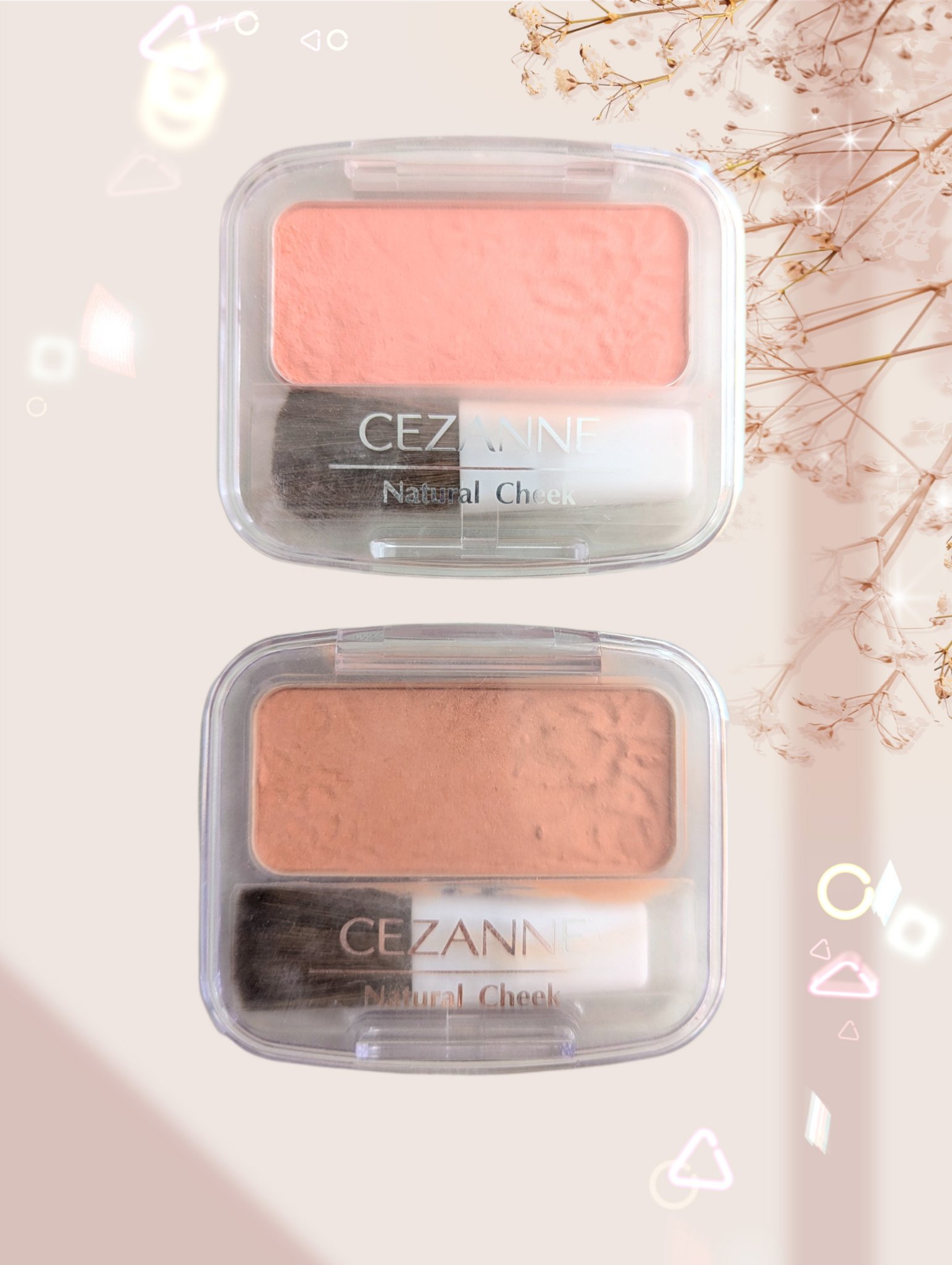 ナチュラル チークN/CEZANNE/パウダーチークを使ったクチコミ（1枚目）