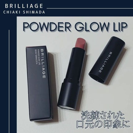 パウダーグローリップス/ブリリアージュ/口紅を使ったクチコミ(1枚目)