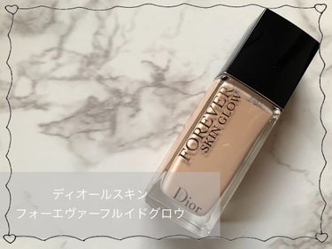 【旧】ディオールスキン フォーエヴァー フルイド グロウ/Dior/リキッドファンデーションを使ったクチコミ（1枚目）