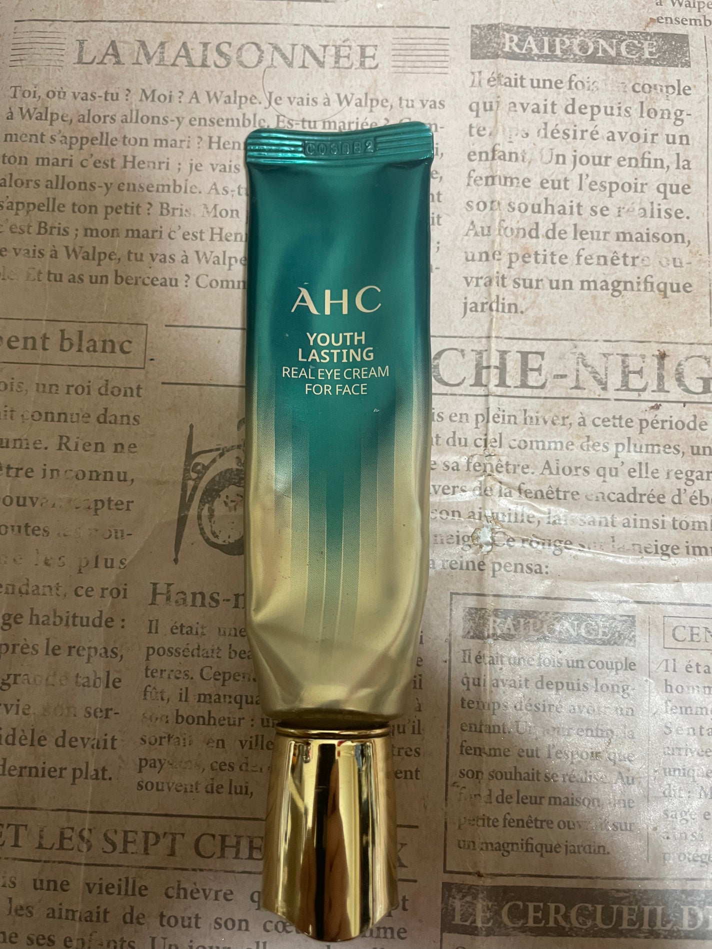 AHC ユース ラスティング リアル アイ クリーム フォー フェイス/AHC/アイケア・アイクリームを使ったクチコミ(1枚目)