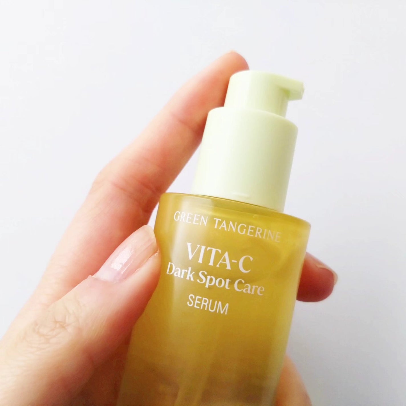 グリーンタンジェリン ビタC ダークスポットケアセラム/goodal/美容液を使ったクチコミ(2枚目)
