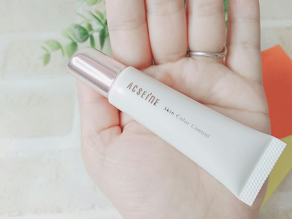 スキンカラーコントロール/ACSEINE/クリームコンシーラーを使ったクチコミ（1枚目）