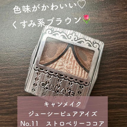 ジューシーピュアアイズ/キャンメイク/アイシャドウパレットを使ったクチコミ(1枚目)