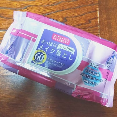 オリーブ on LIPS 「さっぱりメイク落とし*ふきとり化粧水たっぷり使える60枚入りで..」（1枚目）