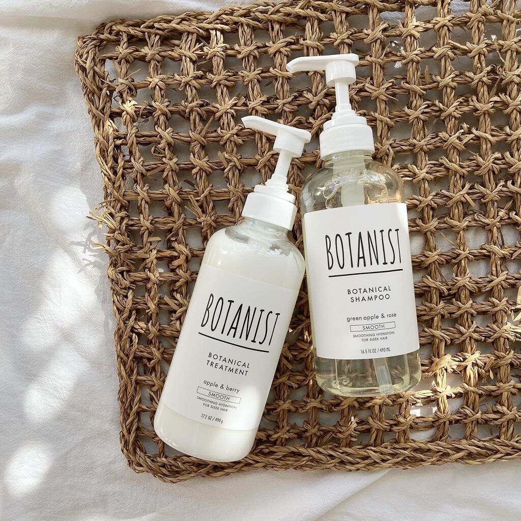ボタニカルシャンプー／トリートメント(スムース)  トリートメント/BOTANIST/シャンプー・コンディショナーを使ったクチコミ（1枚目）