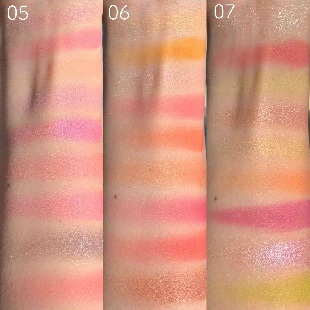 UR GLAM BLOOMING EYE COLOR PALETTE/U R GLAM/アイシャドウパレットを使ったクチコミ(2枚目)