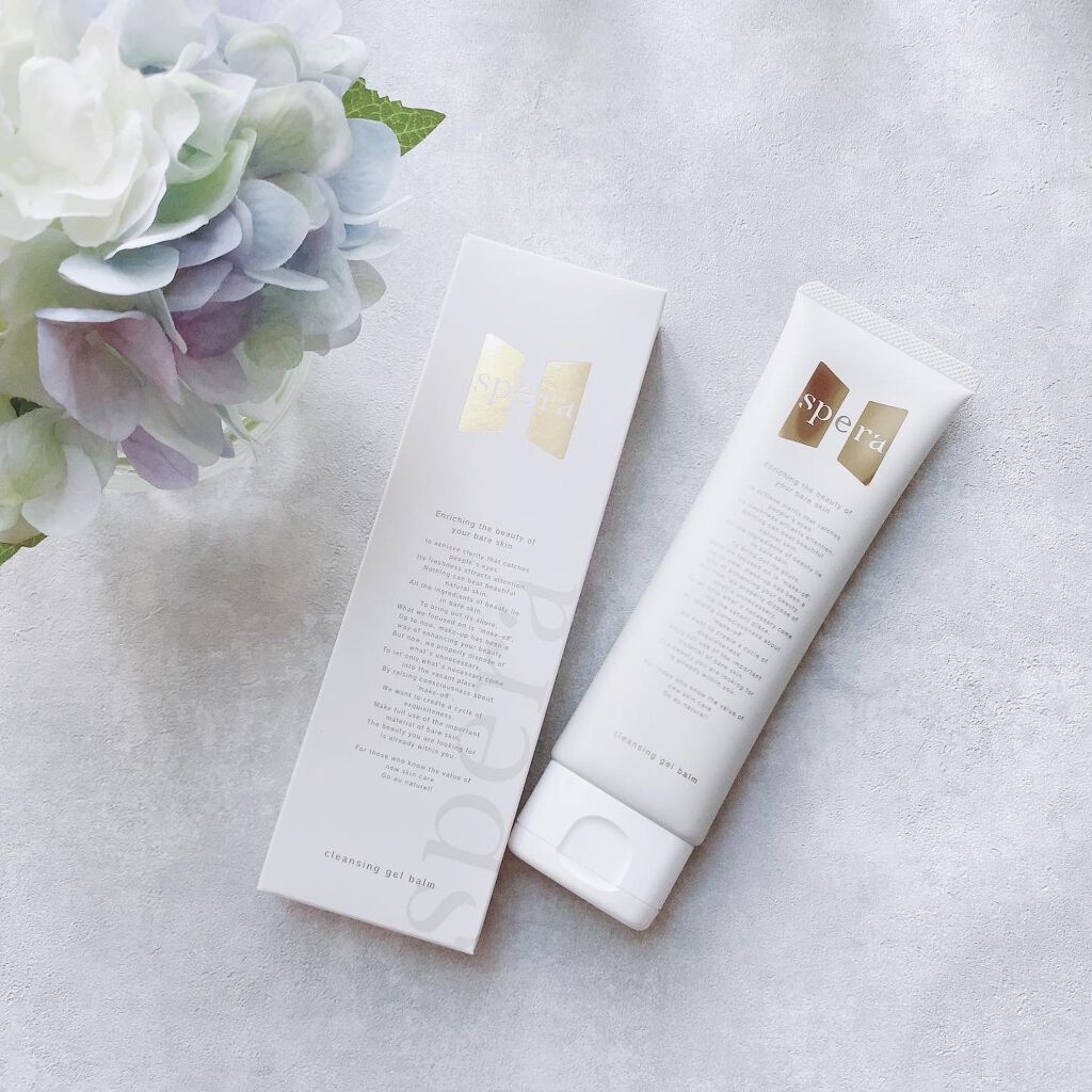 speraクレンジングジェルバーム/spera/クレンジングジェルを使ったクチコミ(1枚目)