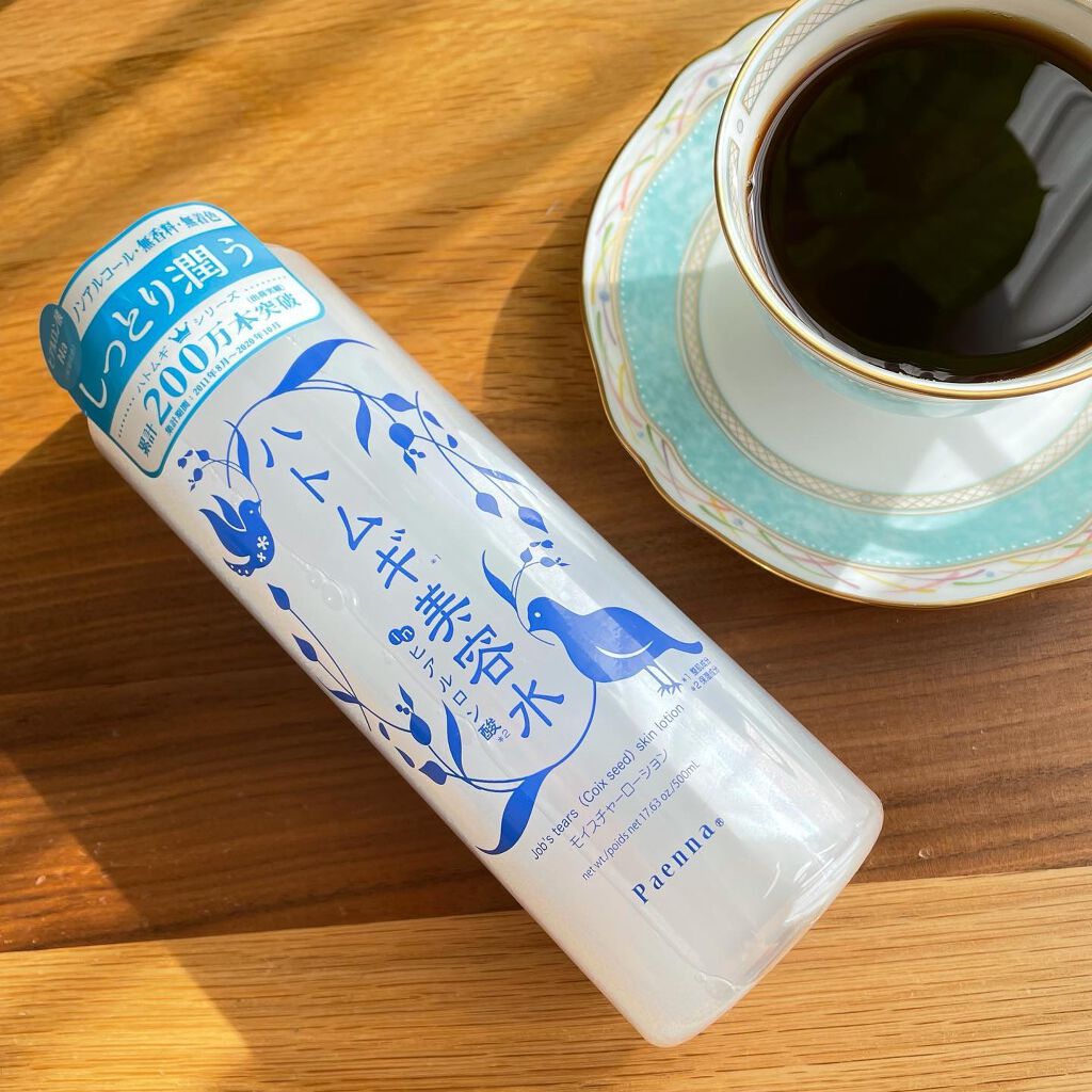 ハトムギ美容水 in ヒアルロン酸/パエンナ/化粧水を使ったクチコミ（2枚目）