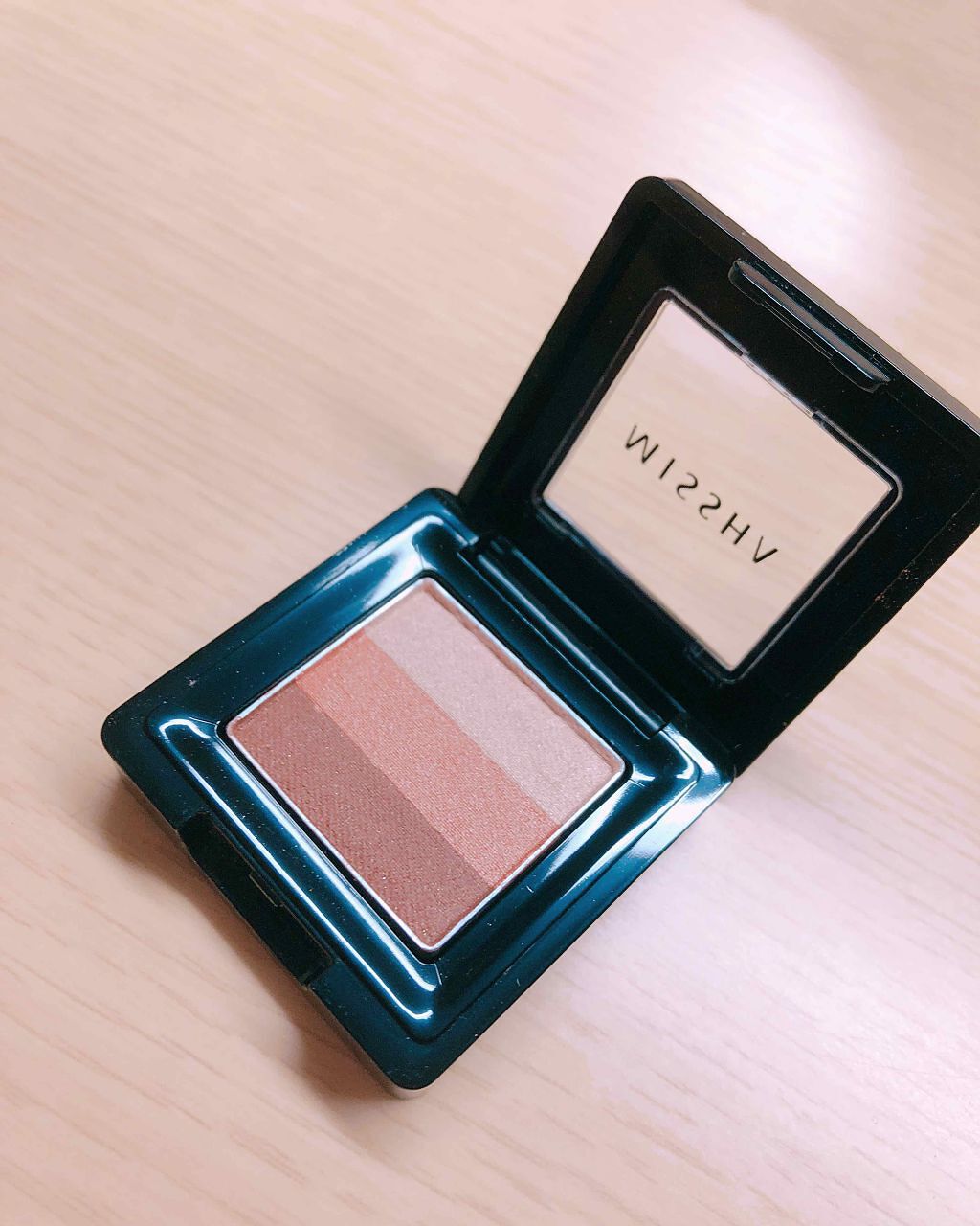 ☺︎유이☺︎ on LIPS 「MISSHAアイシャドー먀샤트리플기도우クッションファンデで有..」(3枚目)