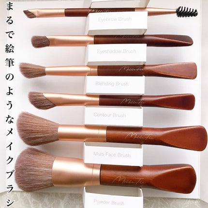 フェアリーメイクアップブラシセット/MilleFée/メイクブラシを使ったクチコミ(4枚目)