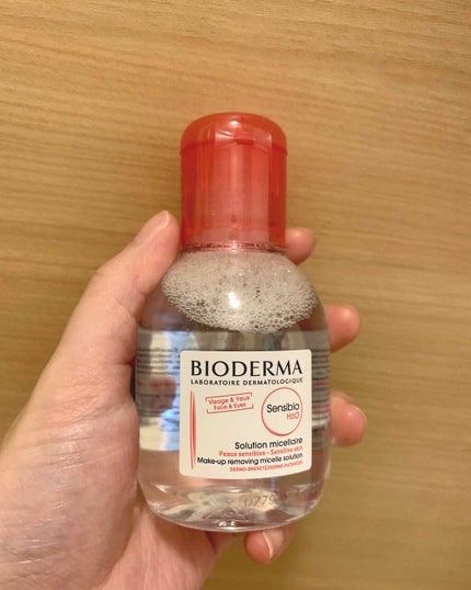 サンシビオ エイチツーオー D/ビオデルマ/クレンジングウォーターを使ったクチコミ(1枚目)