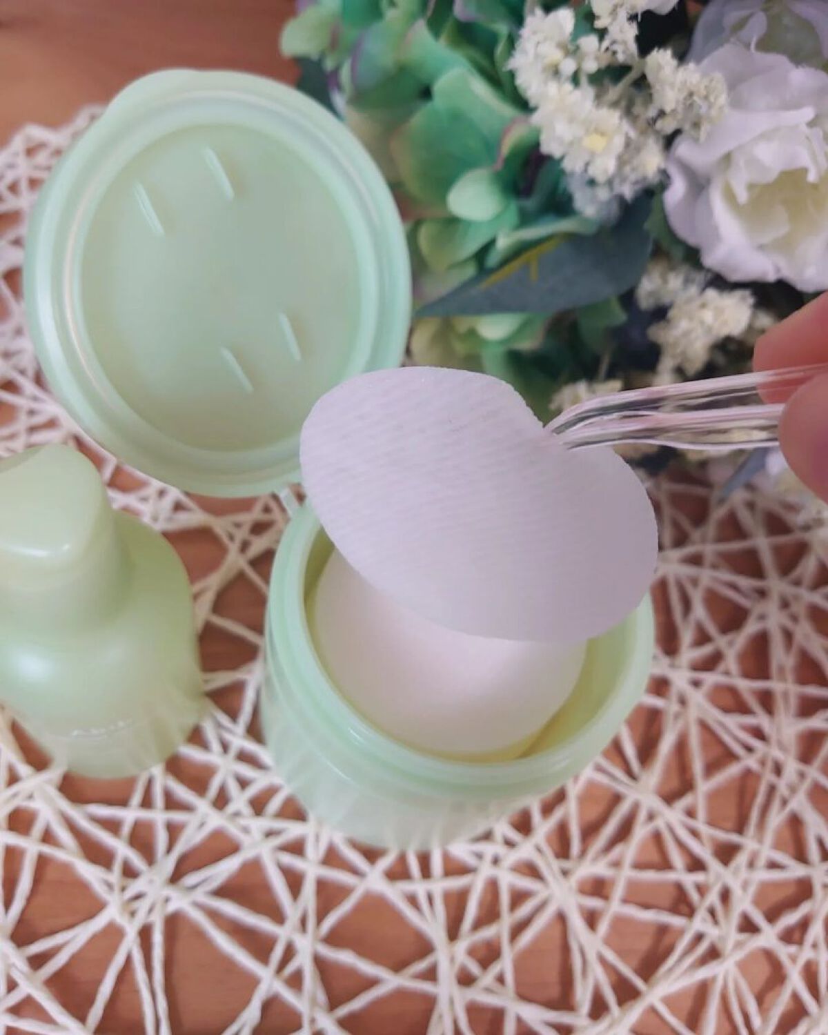 ドクダミ エッセンス カーミングポンプ/Abib /美容液を使ったクチコミ（3枚目）