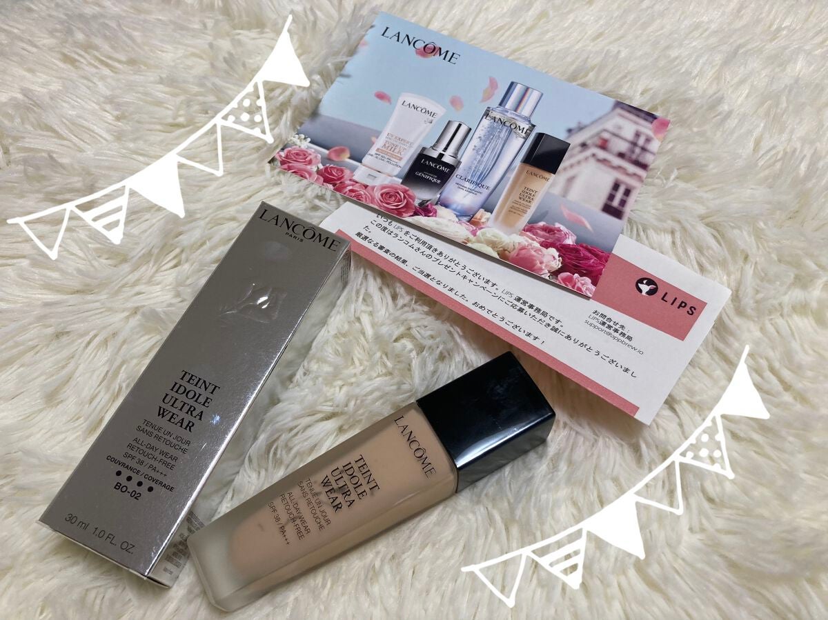 タンイドル ウルトラ ウェア リキッド/LANCOME/リキッドファンデーションを使ったクチコミ(1枚目)