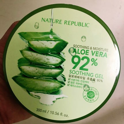 マイルド&モイスチャーアロエジェル/ネイチャーリパブリック/ボディローションを使ったクチコミ(1枚目)