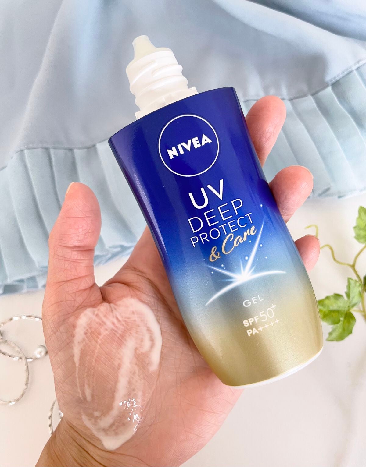ニベアUV ディープ プロテクト&ケア ジェル/ニベア/日焼け止めジェルを使ったクチコミ(5枚目)