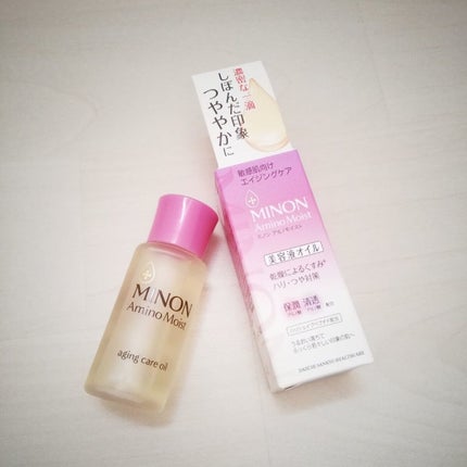 ミノン アミノモイスト エイジングケア オイル/ミノン/フェイスオイルを使ったクチコミ(1枚目)
