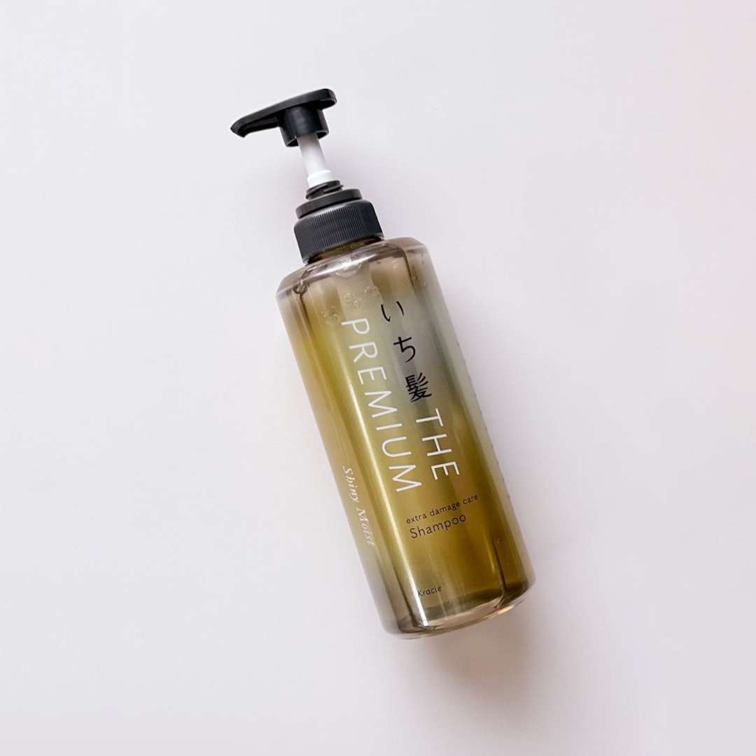 THE PREMIUM エクストラダメージケアシャンプー／トリートメント（シャイニーモイスト）/いち髪/市販シャンプーを使ったクチコミ（1枚目）