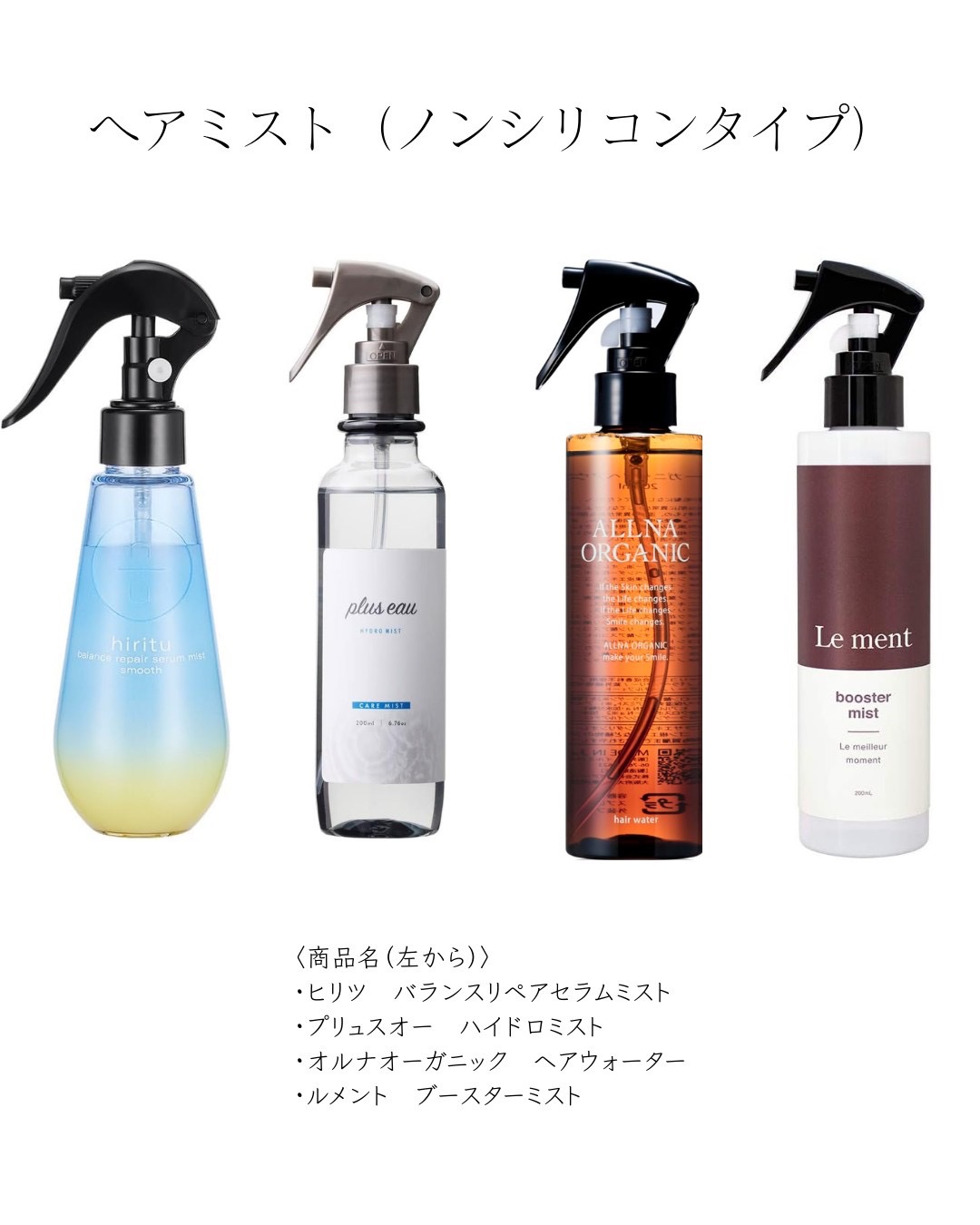 コタ スタイリング ベース B1 クチュール y ヘアミスト ヘアオイル