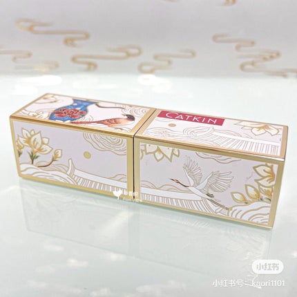 Dreamworld Carving Lipstick/CATKIN/口紅を使ったクチコミ(5枚目)