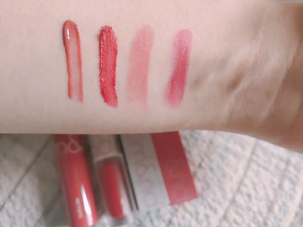 ジューシーラスティングティント/rom&nd/リップティントを使ったクチコミ(2枚目)