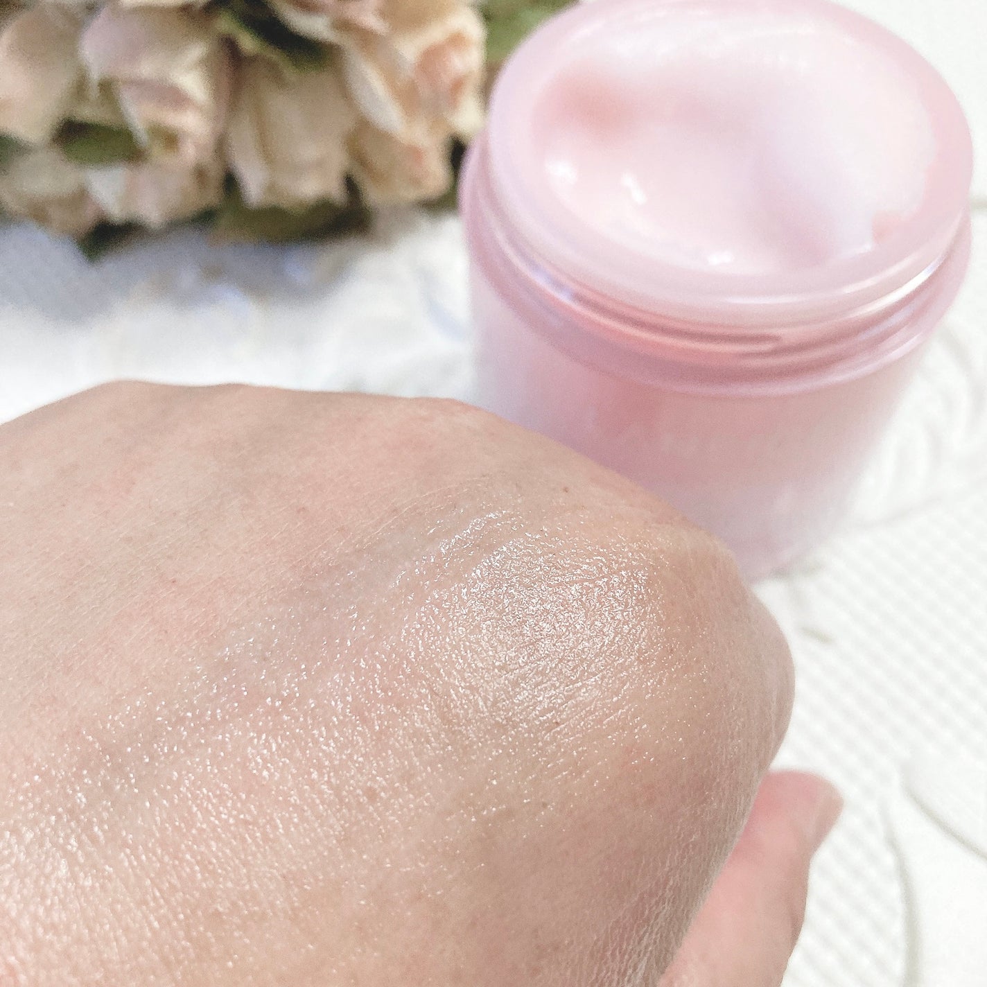 バウンシースリーピングマスク/LANEIGE/フェイスクリームを使ったクチコミ(4枚目)