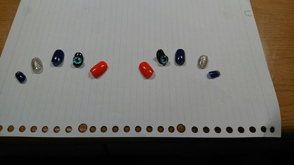 AC ネイルエナメル M 010 オレンジ/AC MAKEUP/マニキュアを使ったクチコミ（2枚目）