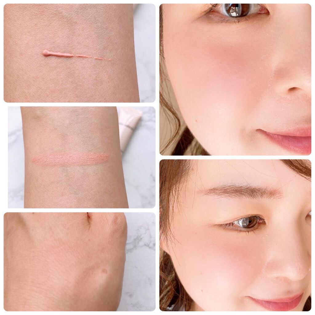 ティンティド モイスチャライザー ブラッシュ/ローラ メルシエ/ジェル・クリームチークを使ったクチコミ（2枚目）