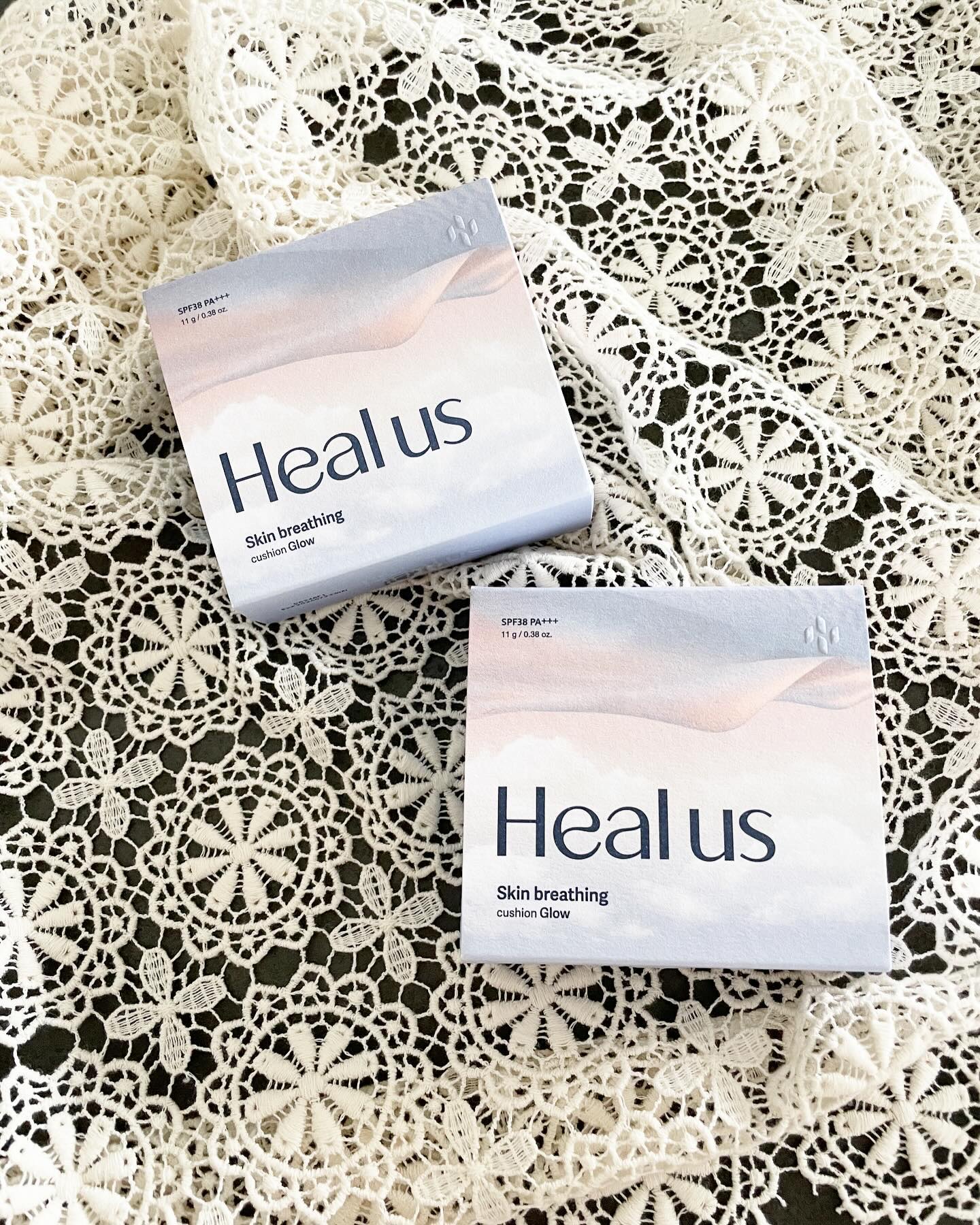 ブリージンググロークッション 23号/Healus/クッションファンデーションを使ったクチコミ（2枚目）