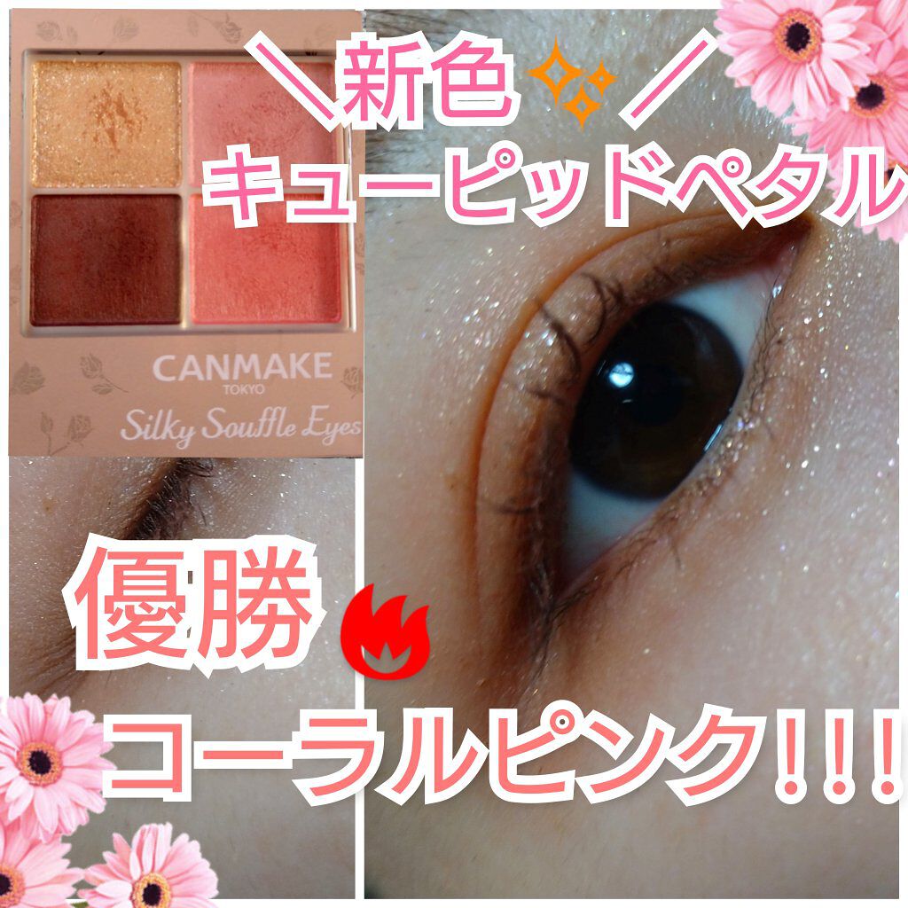 シルキースフレアイズ（マットタイプ）/キャンメイク/アイシャドウパレットを使ったクチコミ（1枚目）