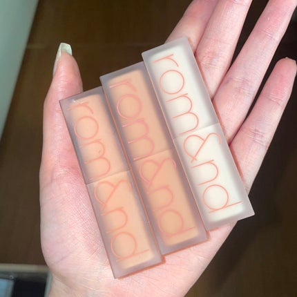 ゼロマットリップスティック/rom&nd/口紅を使ったクチコミ(4枚目)