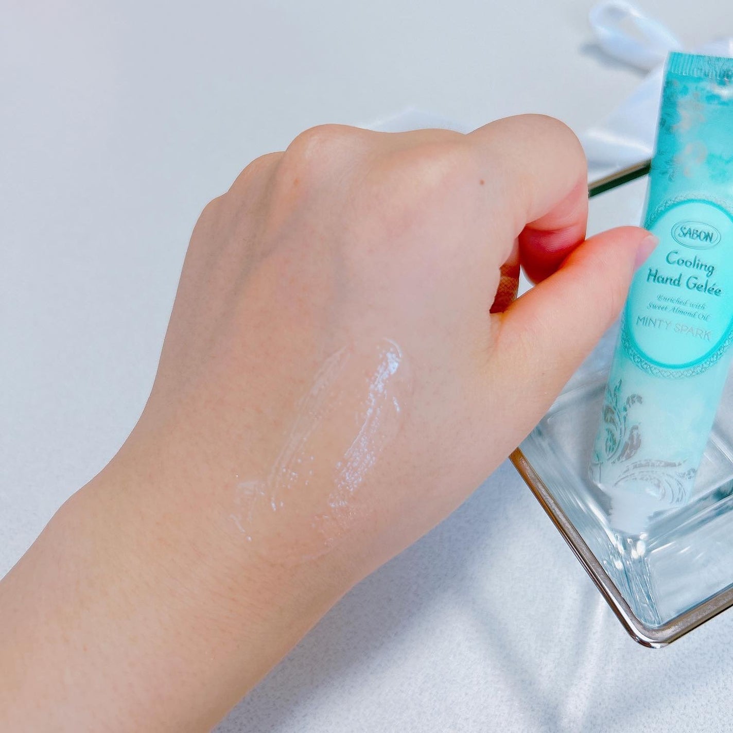 スパークリング ハンドジュレ/SABON/ハンドクリームを使ったクチコミ(4枚目)